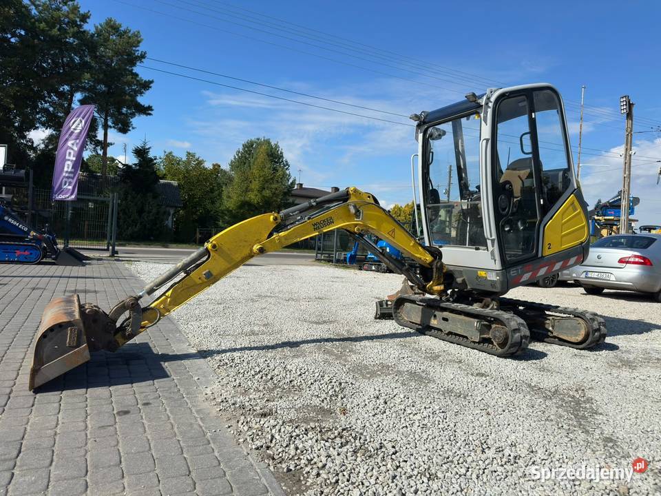 Minikoparka Wacker Neuson ET18 z 2023r VDS 1 Maszyny budowlane łódzkie Złoczew sprzedam