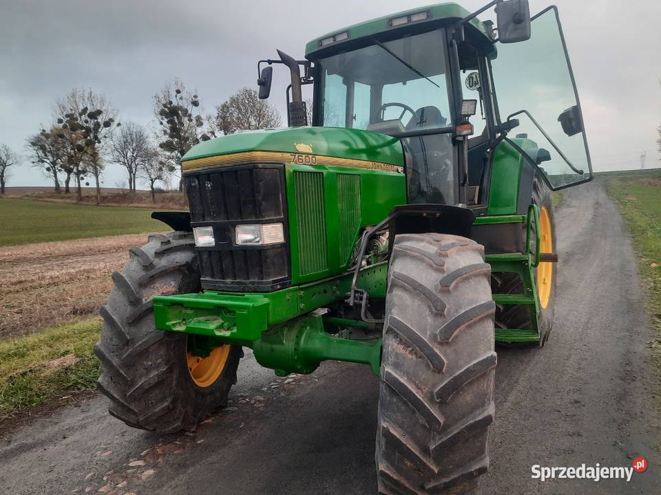 John Deere 7600 pneumatyka klimatyzacja John Deere Wąbrzeźno