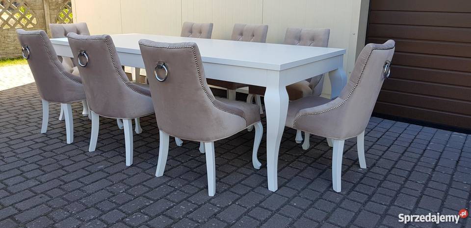 Krzesło krzesła shabby vintage z kołatką Łódź