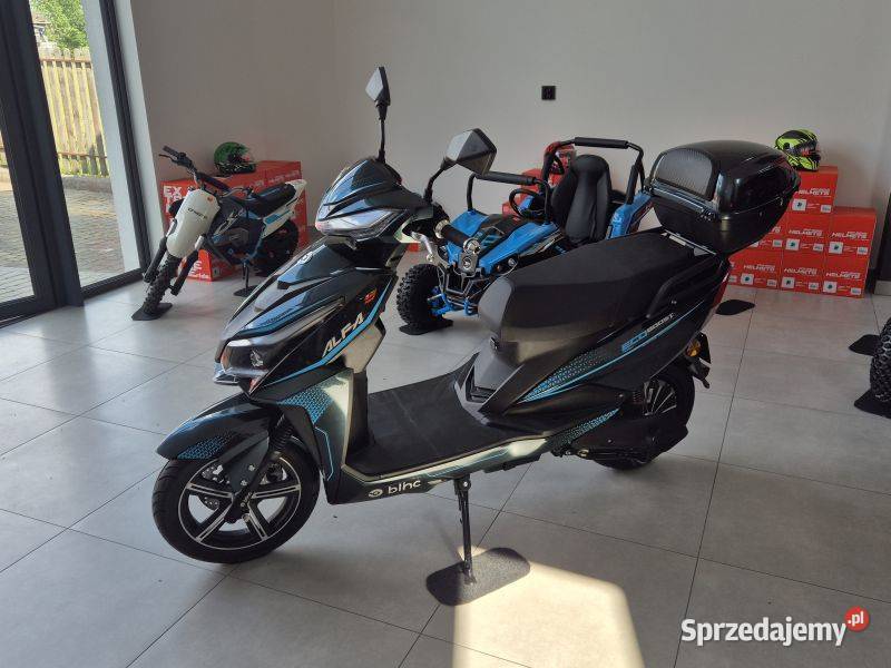 SKUTER KAT AM BLINC ALFA 2000W NIEBIESKI Głogoczów