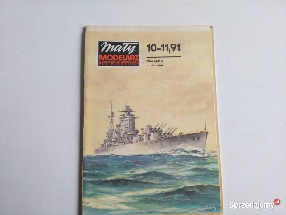 Mały Modelarz 10111991 Pancernik brytyjski Dąbrowa Górnicza