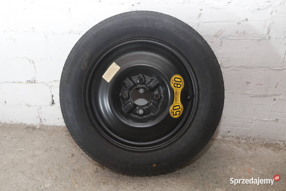 Koło dojazdowe zapasowe dojazdówka 12590R15 sprzedam