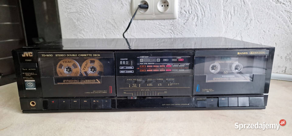 JVC TD W 110 TDW110 magnetofon casette deck wielkopolskie Międzychód