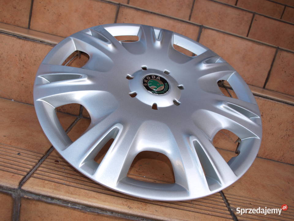 Skoda kołpaki 16 oryginalne komplet 4 sztuki Skoda (oryginalne) Kalisz