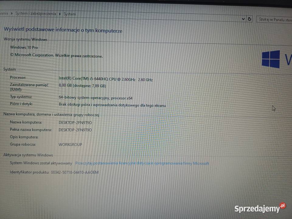 Dell latitude E5570 8GB Szemud