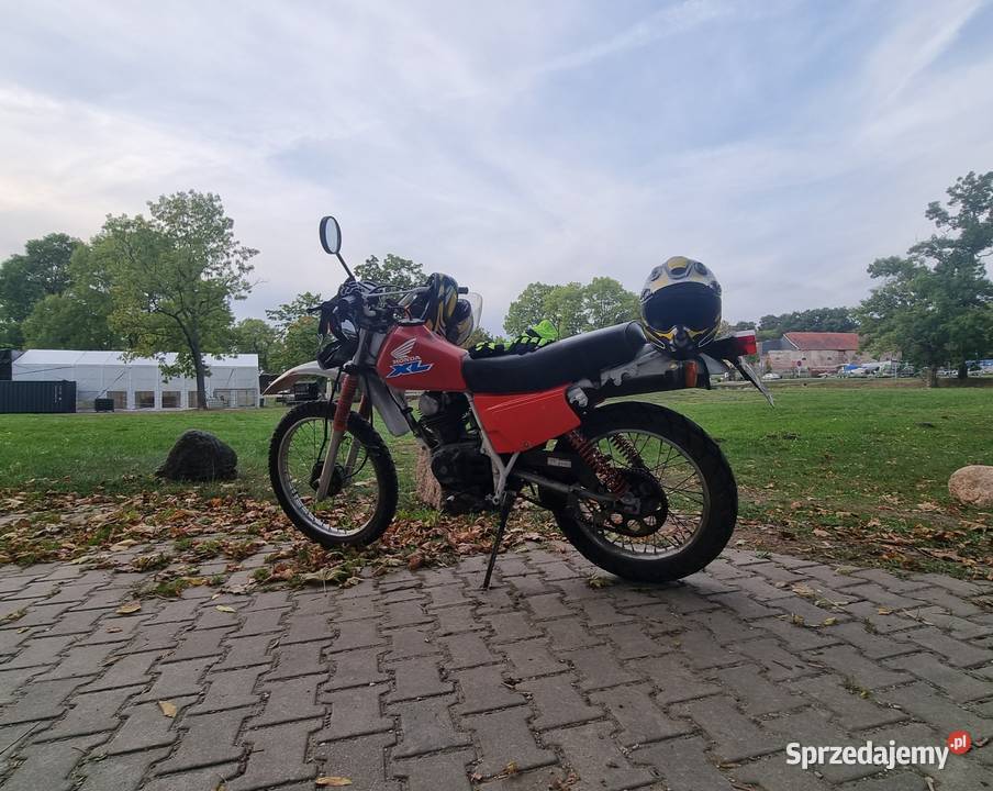 Honda XL 125 S klasyk enduro 80s stan jeździ warmińsko-mazurskie Kętrzyn