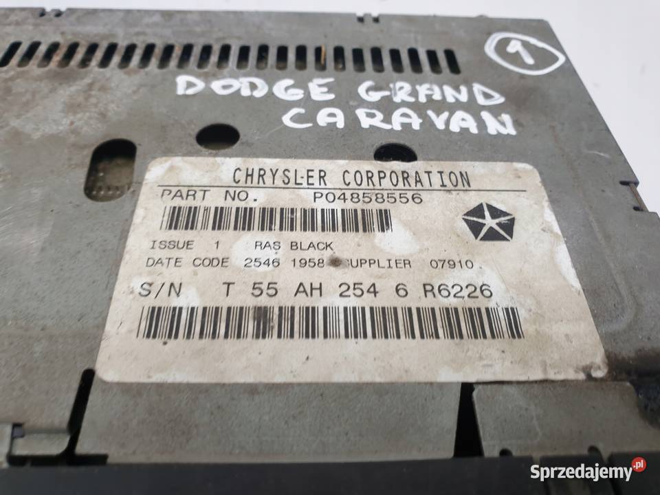 Dodge Grand Caravan RADIO SAMOCHODOWE CD Rudka