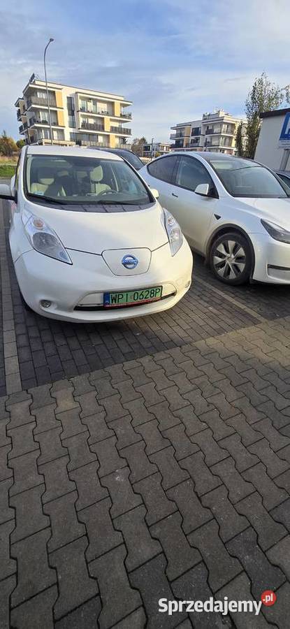 Nissan Leaf 2016 30Kwh Pompa Ciepłapakiet zimowy gniazdo USB Lublin sprzedam