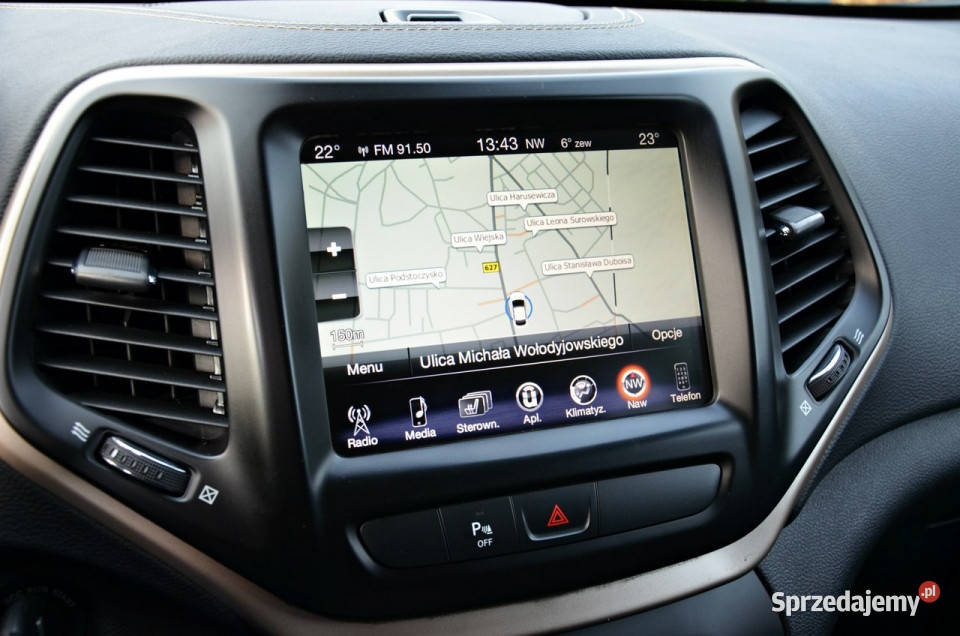 Jeep Cherokee 20 JTD 140 Navi Skóra Serwis V Ostrów Mazowiecka