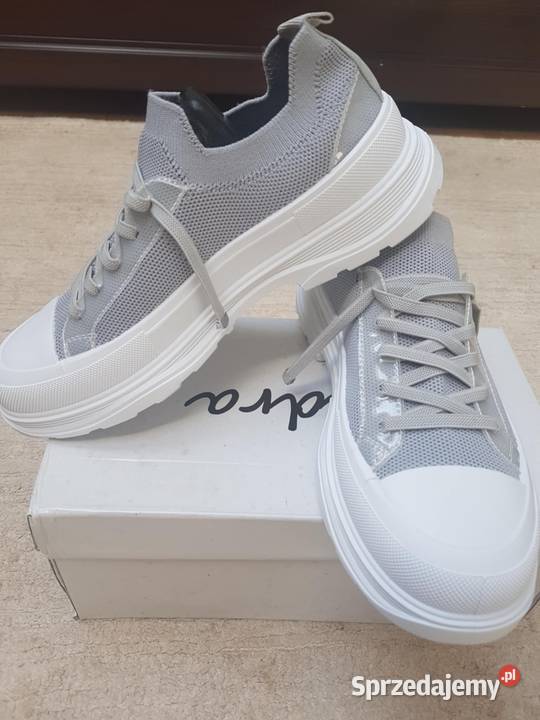 Szare damskie sneakersy Nowe Gryfino
