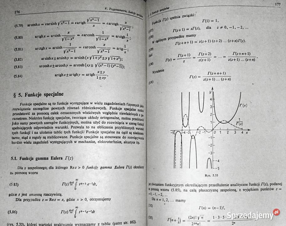 Poradnik matematyczny Cz 1 I Dziubiński T lubelskie Chełm