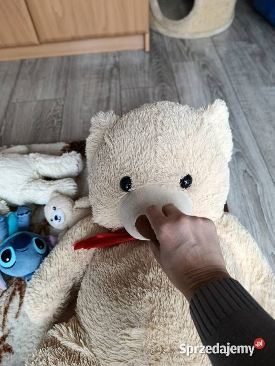 miś pluszak w odcieniach żółtego 90