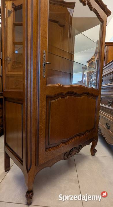 ładna witrynaserwantka ludwikowska dąbsklep Meble Dąbrowa Górnicza