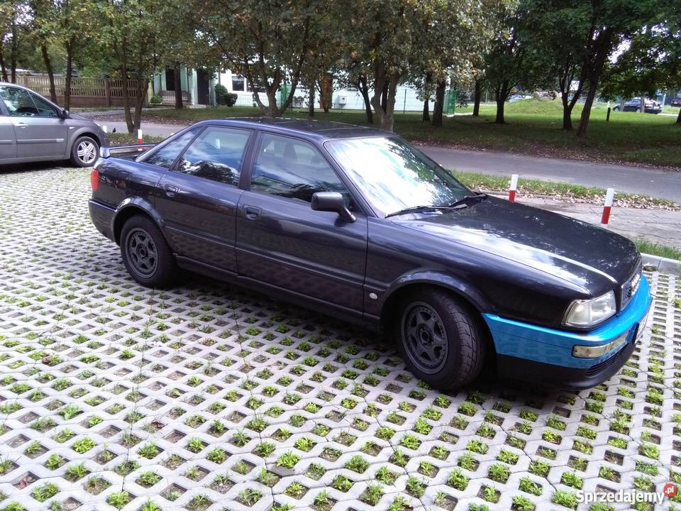 Audi 80 Competition Quattro Vulcan Schwarz benzyna Aleksandrów Łódzki