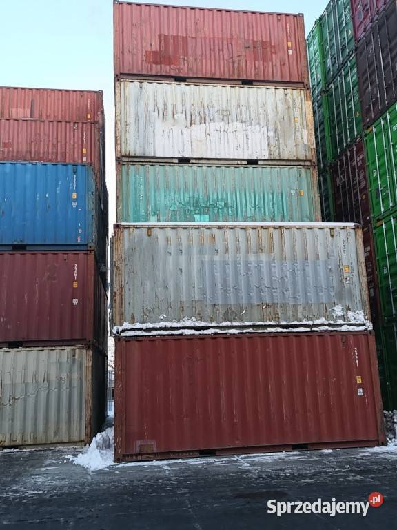 SPRZEDAM Kontener morski 20DV CW OKAZJA pomorskie Gdańsk sprzedam