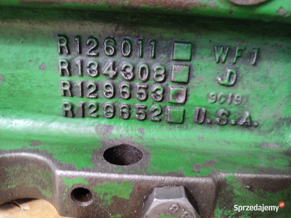 Dyferencjał RE154855 JOHN DEERE 6810 wielkopolskie