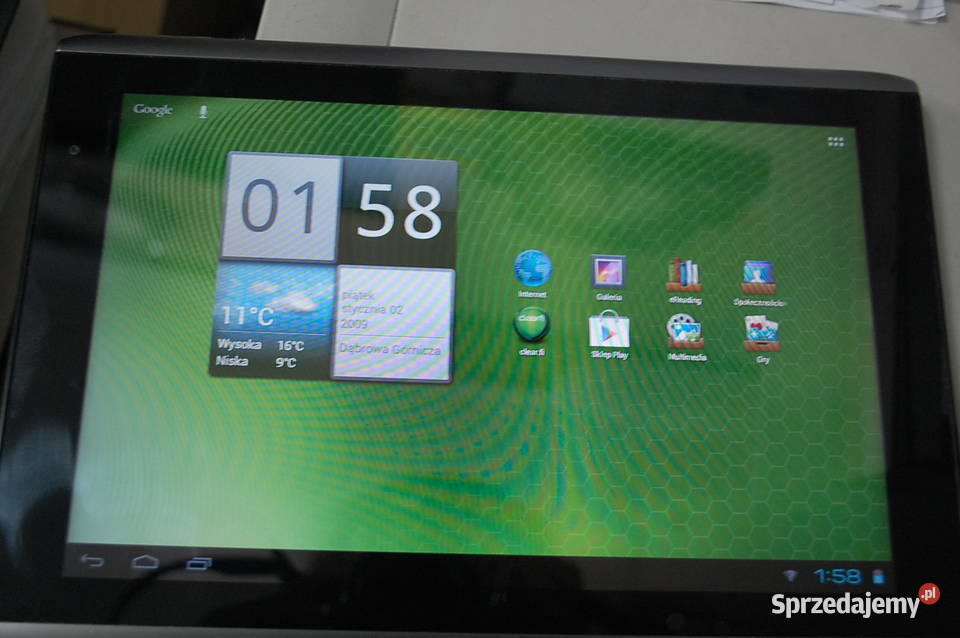 Tablet Acer A500 Iconia 101 Android 403 Dąbrowa Górnicza