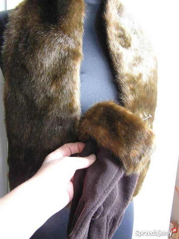 Etola KOŁNIERZ norka nat Jenot obszycia czapka Uniseks Nowy Sącz