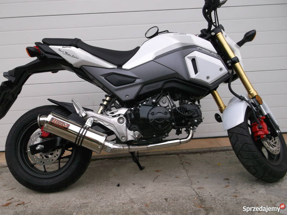 HUZAR EXHAUST wydech tłumik OWAL Honda MSX 125 Błażowa