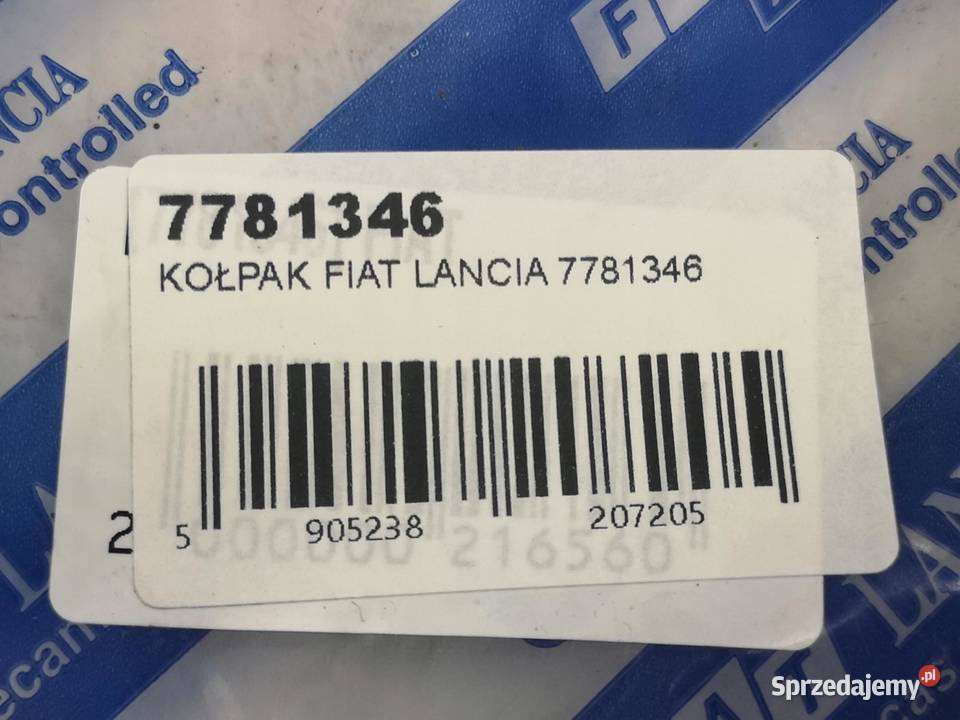 KOŁPAK 13 LANCIA Y10 19921995 NOWY ORYGINALNY