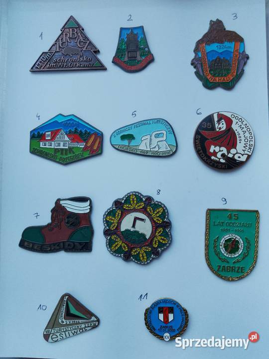 Odznaki turystyczne Zabrze