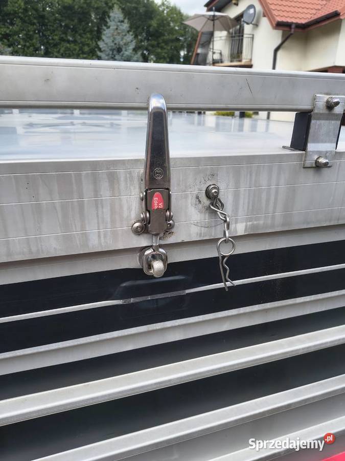 Przyczepka lekka aluminiowa 750 szczelna Płock
