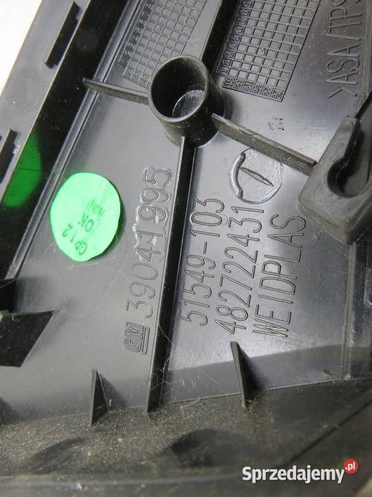 Opel OE 39041995 trójkąt chrom nakładka błotnika osobowe
