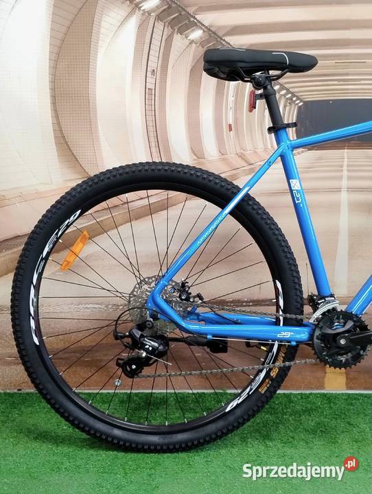 ALUMINIOWY Rower górski MTB DD kaseta 2XTARCZE Szczucin