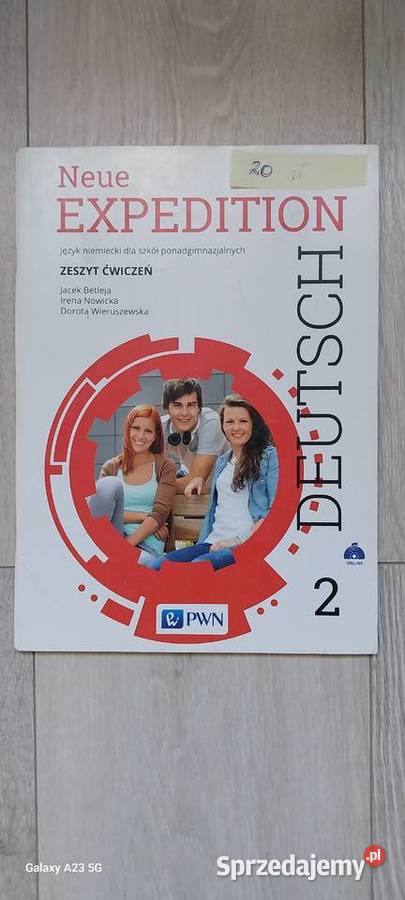 Neue expedition Deutsch 2 zeszyt ćwiczeń Artykuły szkolne
