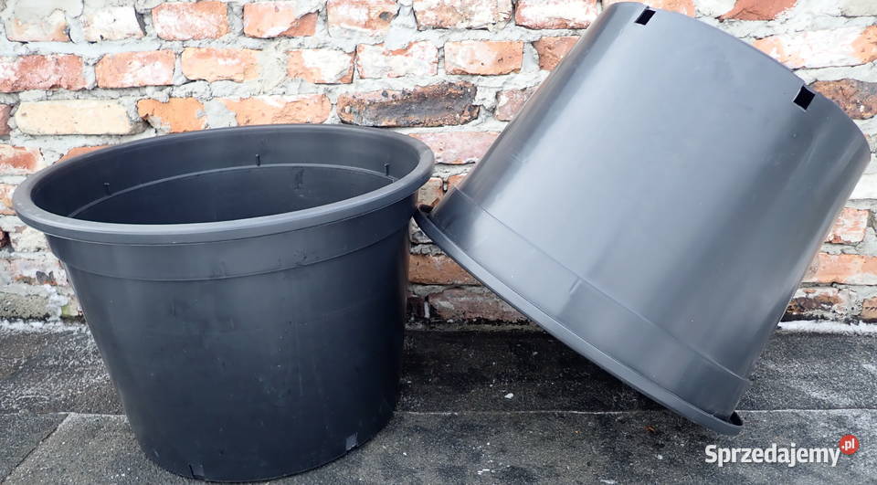 Doniczki produkcyjne 80 litrów NOWE 80L śr 60 Siewierz