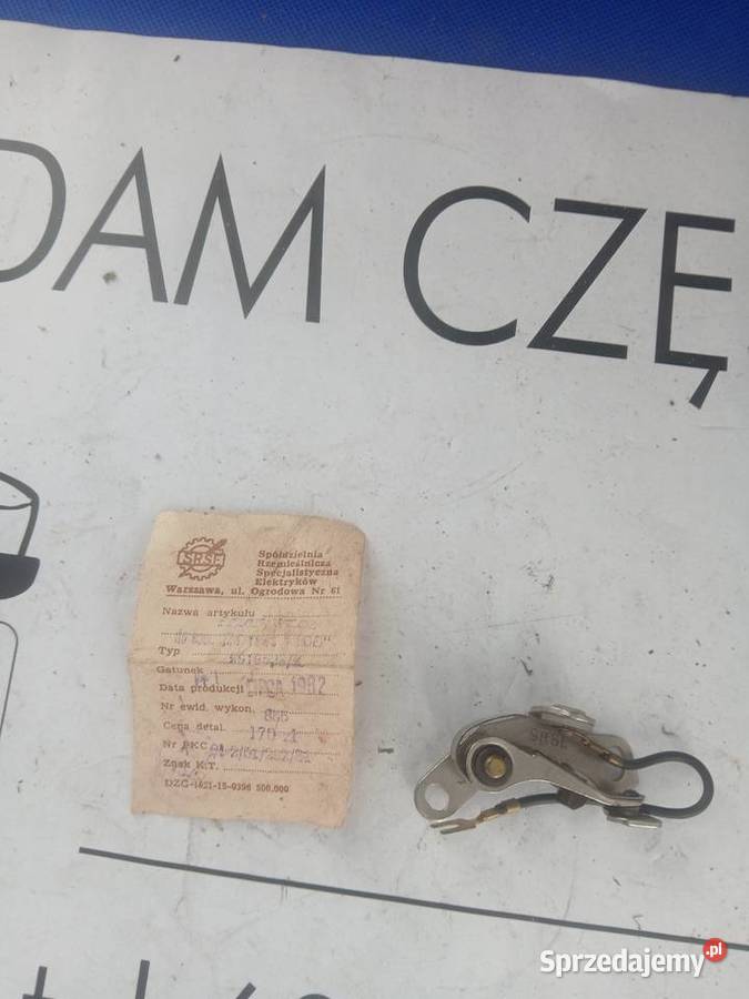 Przerywacz platynki aparatu zapłonowego do Koluszki