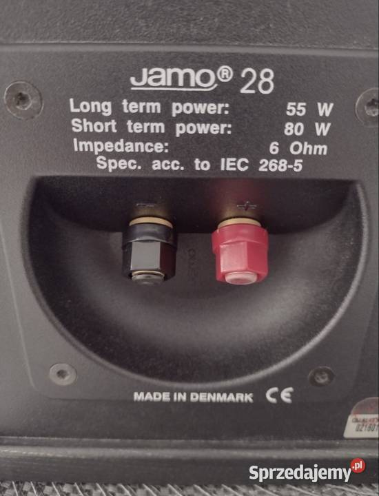 Kolumny JAMO 28 4 JAMO Center 18 1 Gniezno sprzedam