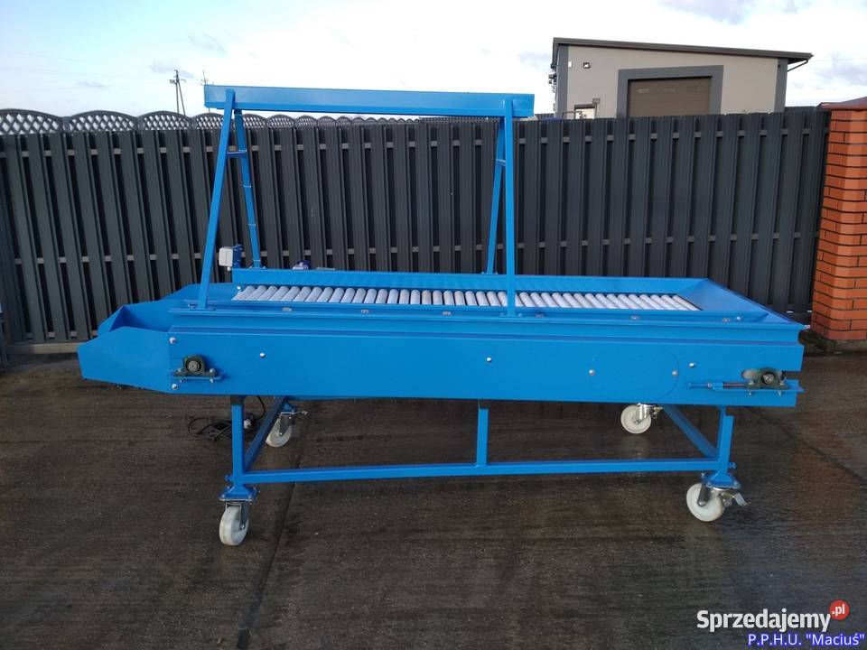 Nowy stół rolkowy selekcyjny S250 producent łódzkie Wilczkowice Górne