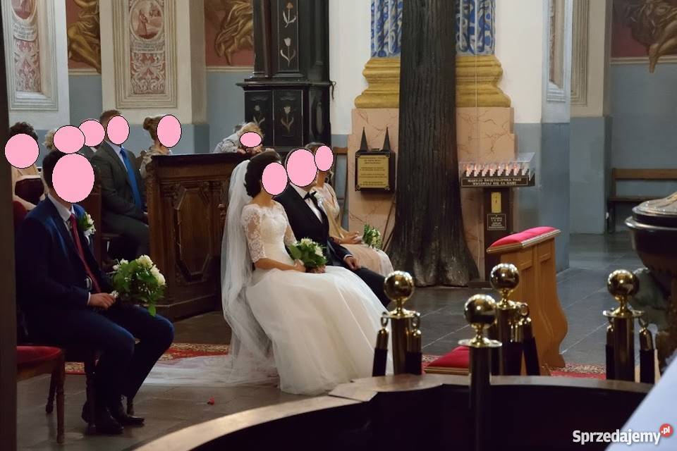 Suknia ślubna 36 S klasyczna princessa Rozmiar 36(S) Toruń sprzedam