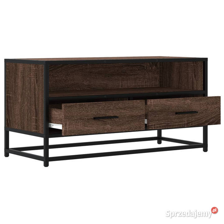 Szafka pod telewizor brązowy dąb 80x345x40 Warszawa