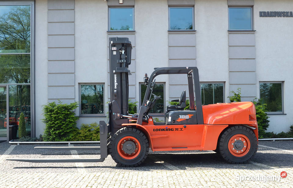 Lonking LG 100DT 10T wózek widłowy 10 ton diesel małopolskie sprzedam