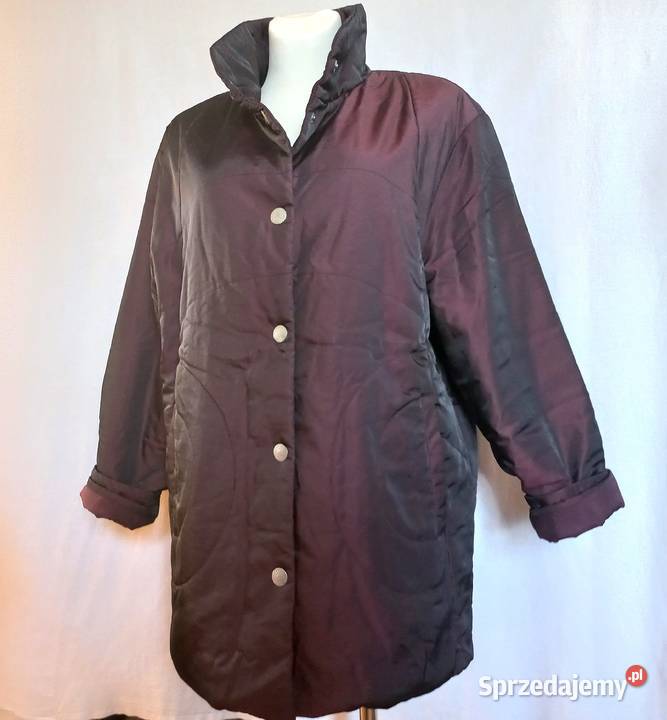 KURTKA damska r 40L Burgund stan Rozmiar 40(L) Białystok