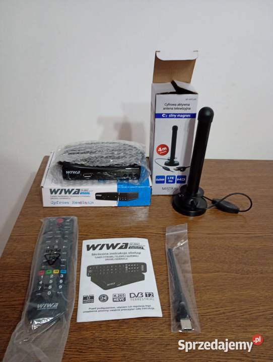 Dekoder DVBT 2 z Antena Wifi Antena Mistral
