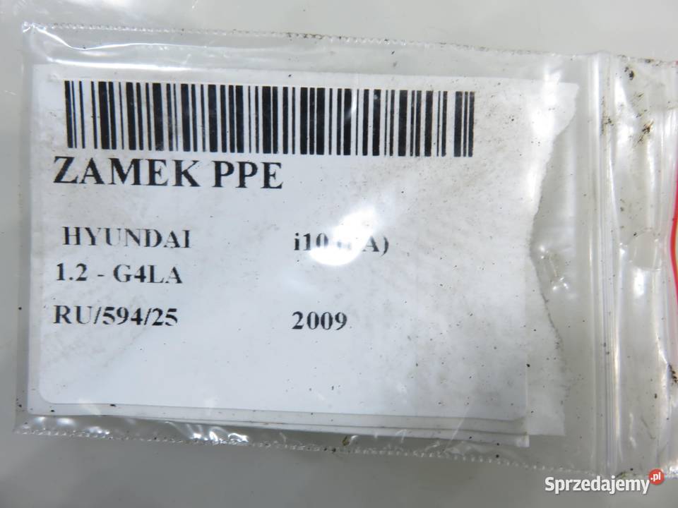 ZAMEK PRAWY PRZEDNI HYUNDAI i10 osobowe małopolskie sprzedam