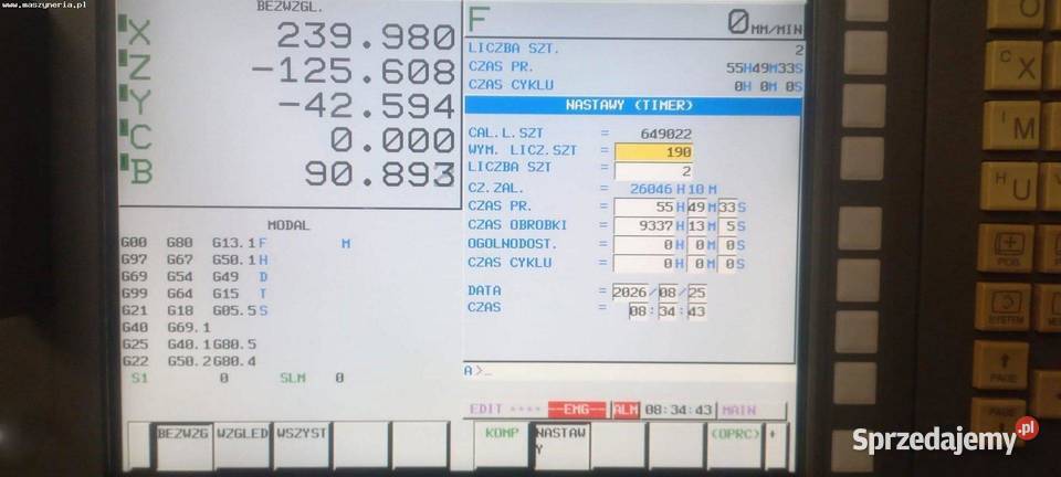 Automat tokarski wzdłużny TSUGAMI HS207 dolnośląskie Jelenia Góra