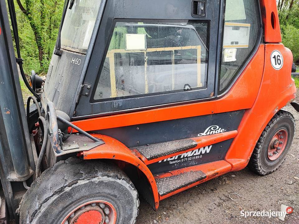 Wózek widłowy Linde 6 8 ton Toyota z Niemiec Maków Podhalański
