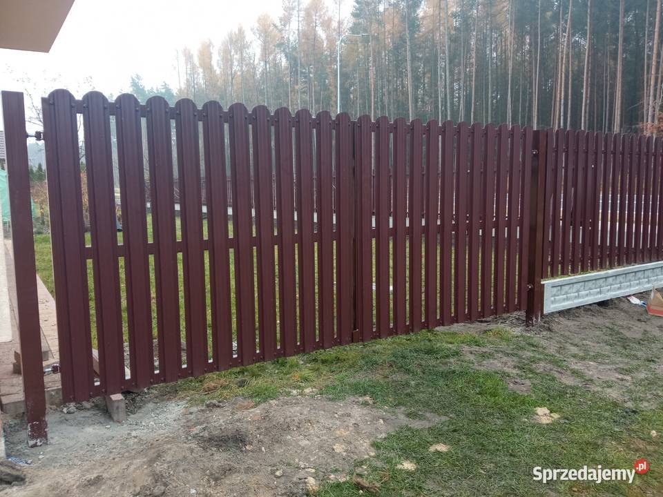 Sztachety metalowe szer 115 duży wybór Sandomierz