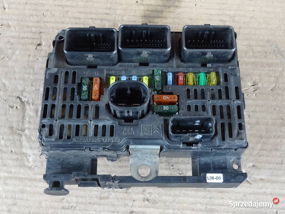 Moduł nadwozia BSM L06 9658539680 Peugeot 307 osobowe łódzkie Wieluń