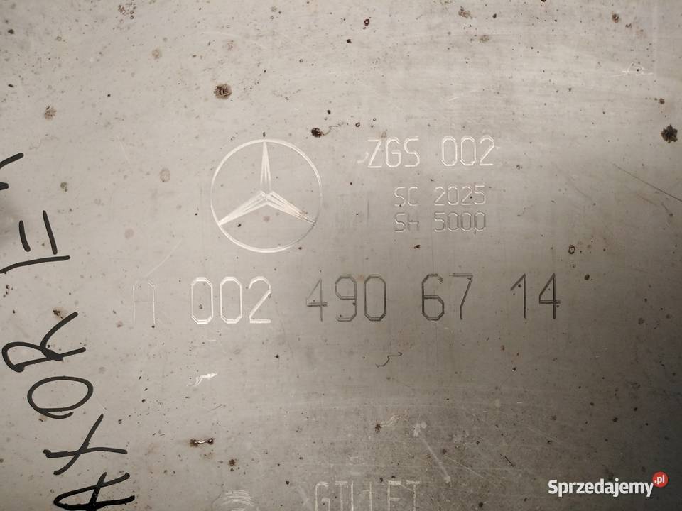KATALIZATOR TŁUMIK MERCEDES AXOR A0024906714 katalizatory pomorskie Miechucino sprzedam