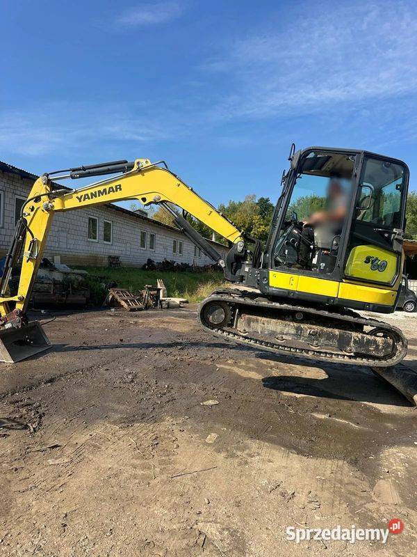 Minikoparka Gąsienicowa YANMAR SV60A SV 60 Waga sprzedam