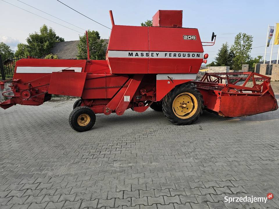Kombajn zbożowy massey ferguson 206