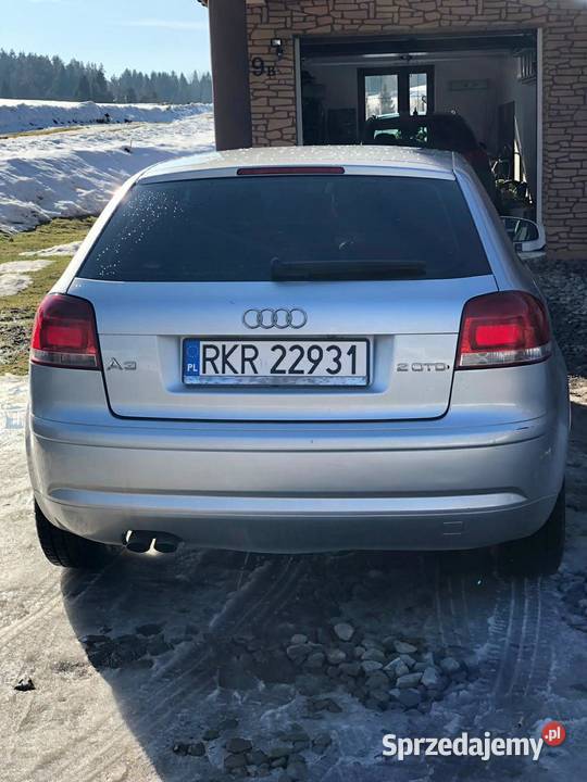 AUDI A3 8P SPORTBACK 20 TDI podkarpackie Czarna Górna