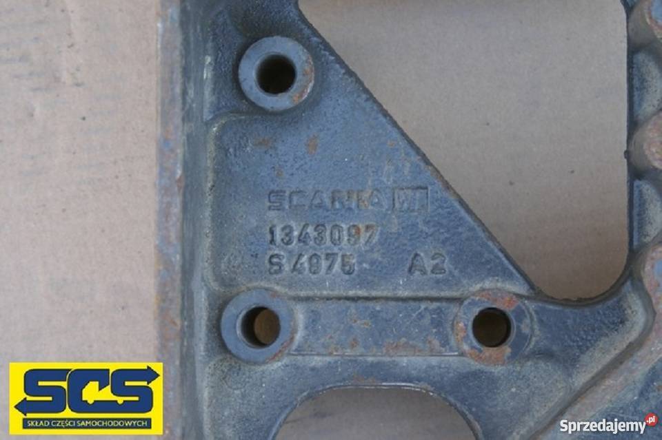 SCANIA 4 MOCOWANIE WSPORNIK KABINY ŁAPA 1343097 Pozostałe lubuskie Bieleń