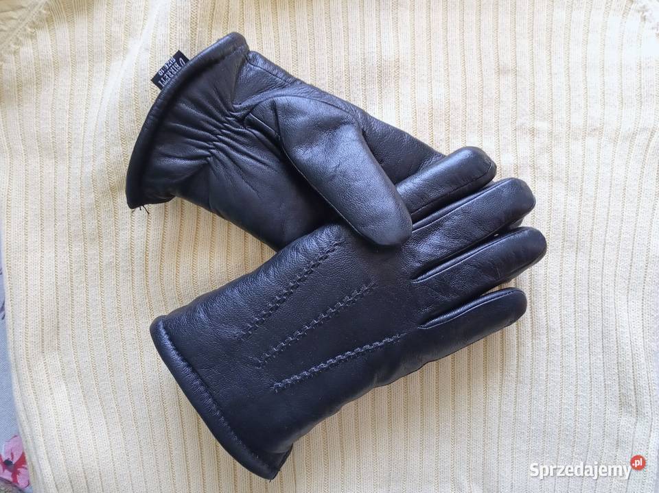 Rękawiczkin męskie skurzane na futerku Warszawa