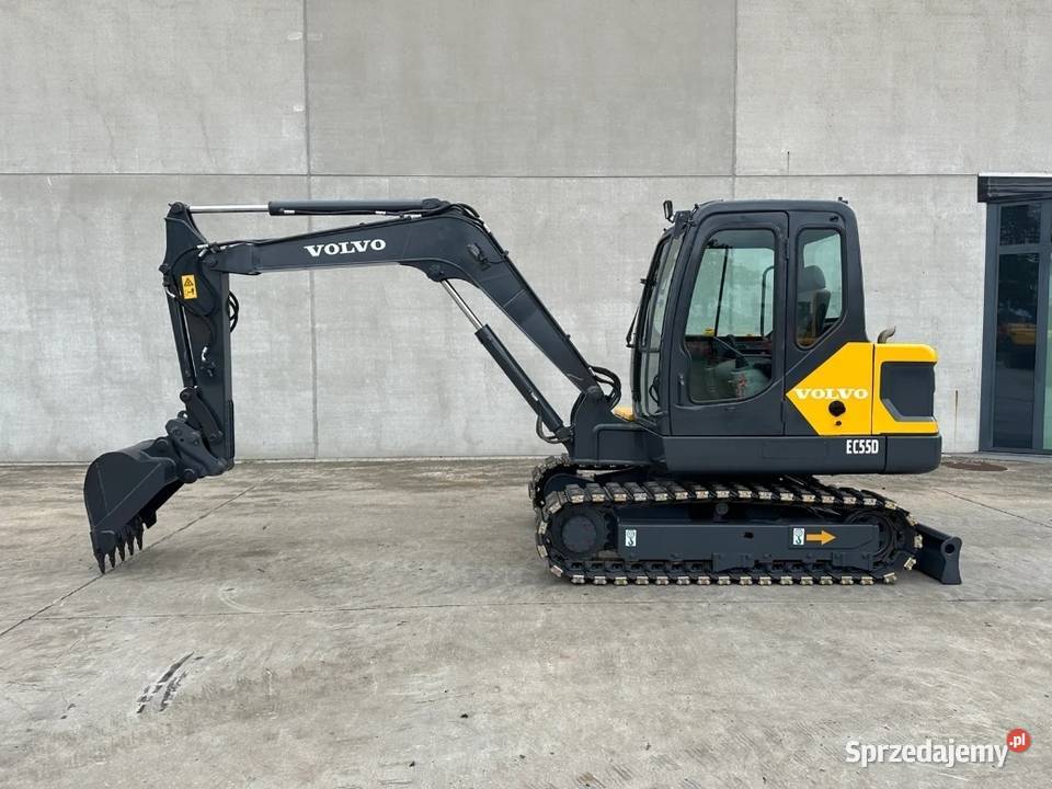 Koparka gąsienicowa Volvo EC55D 2017r Lublin sprzedam